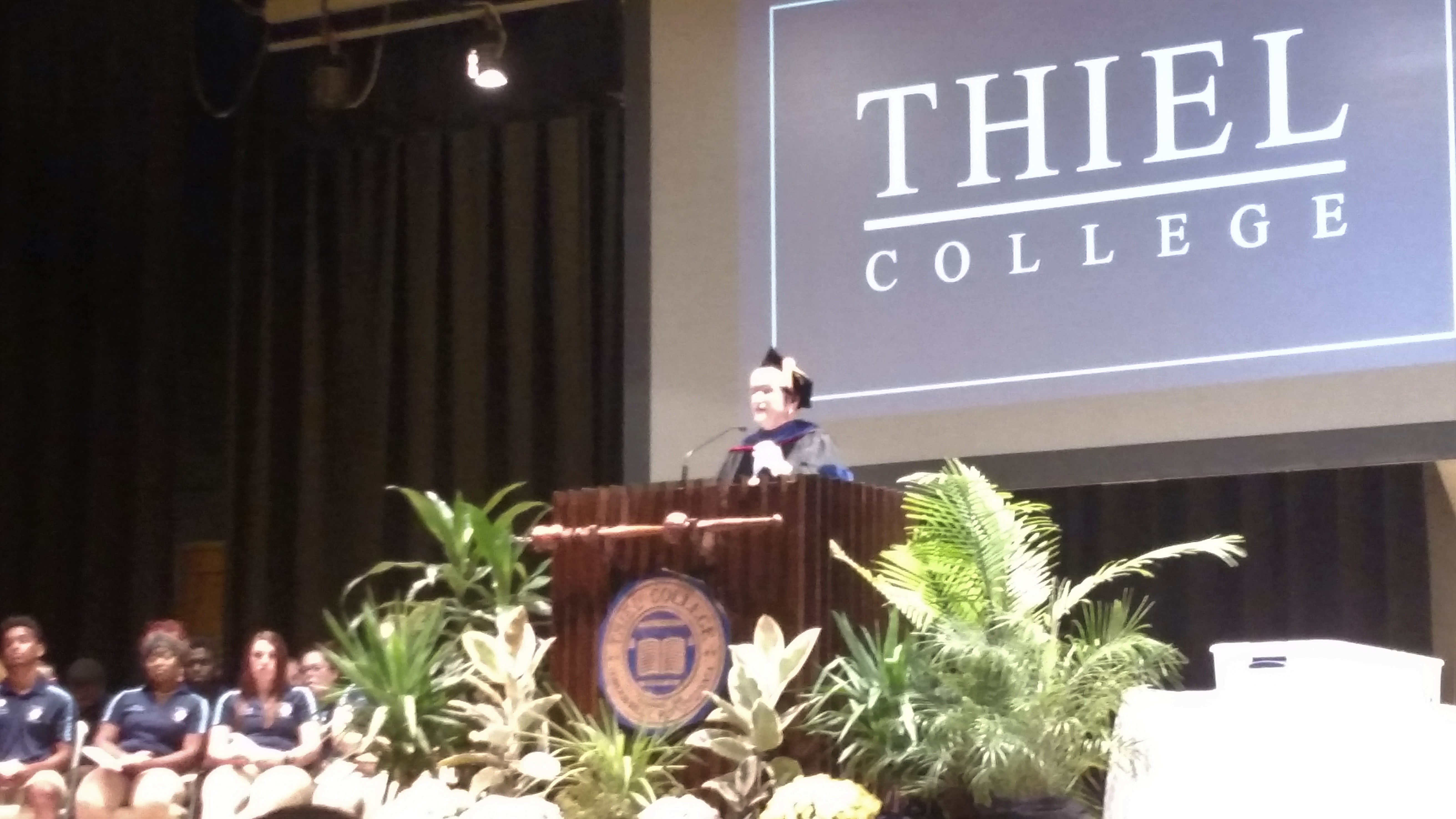 Thiel’s Opening Convocation Officially Begins the Year