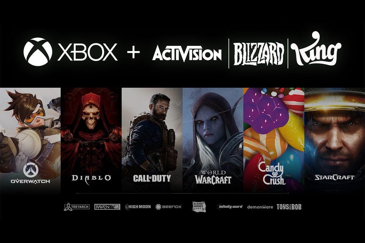 Microsoft Becoming a Videogame Giant? Acquisition of Activision Blizzard Makes It Seem So.