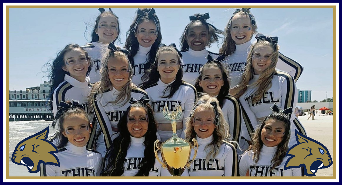 Thiel Cheerleading Places Second in NCA College Nationals