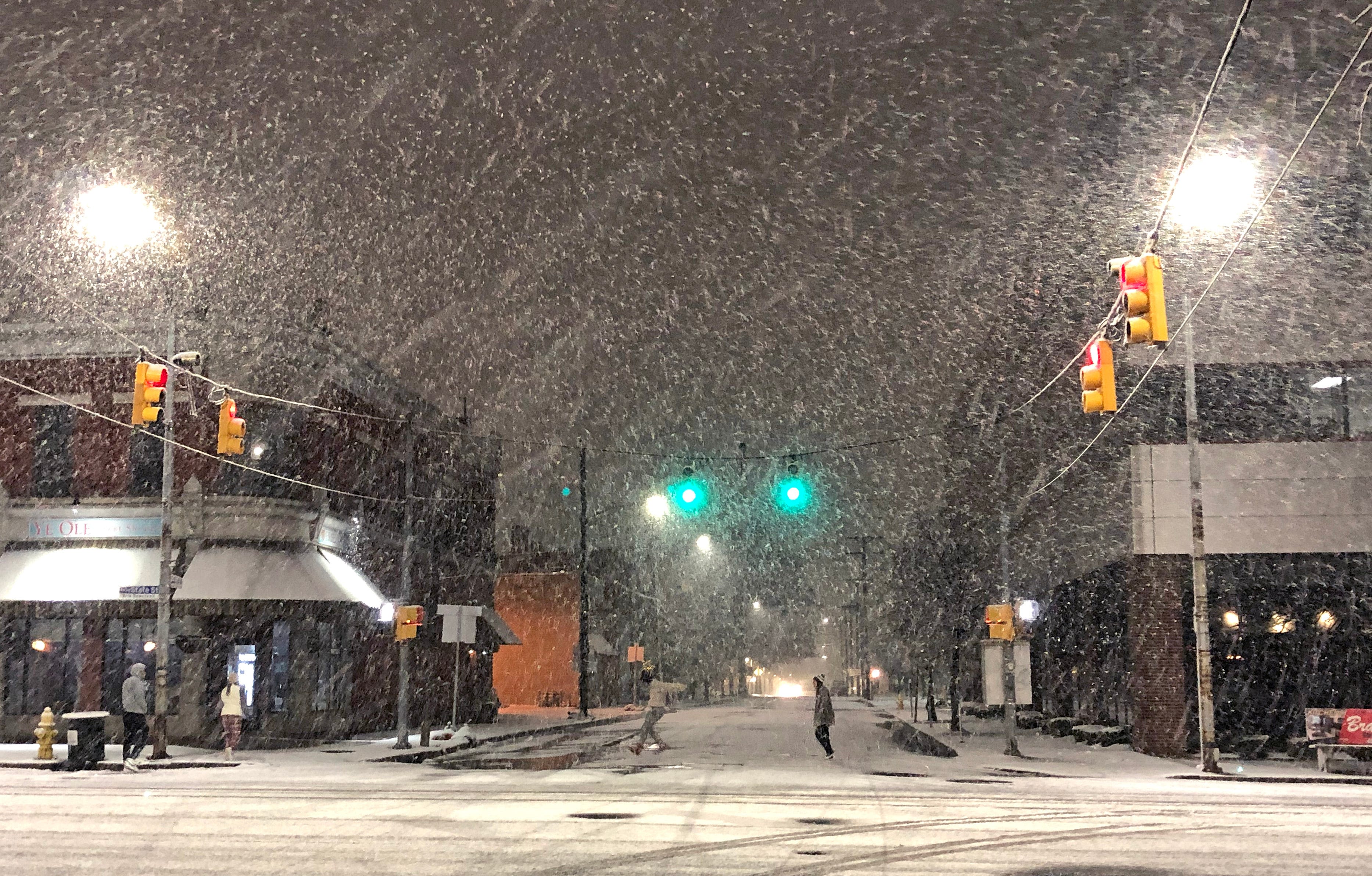 Parts of New York Buried by Snow